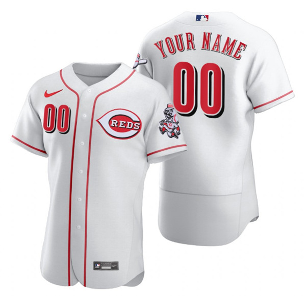Cincinnati Reds Customized Custom New White Stitched Jersey - Zenithce