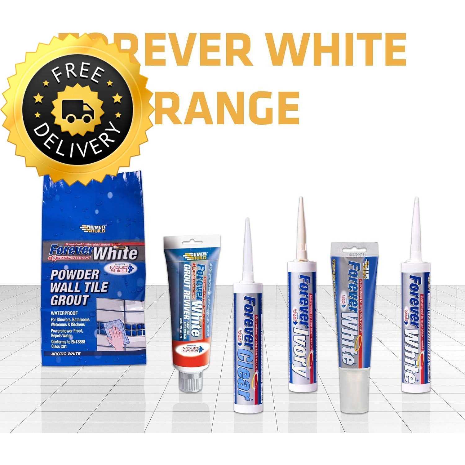 Everbuild Forever White Grout Reviver 200ml - Zenithce