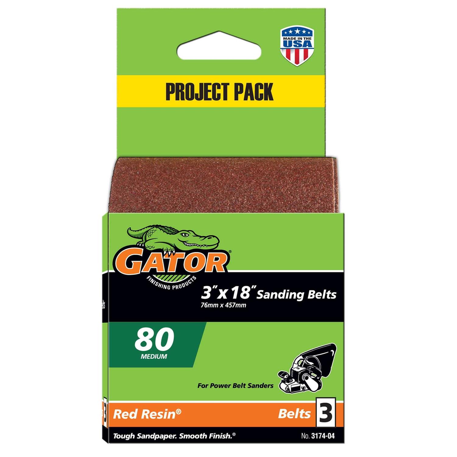 Gator 5033 Aluminum Oxide Sandpaper 1/4 Sheet - Zenithce