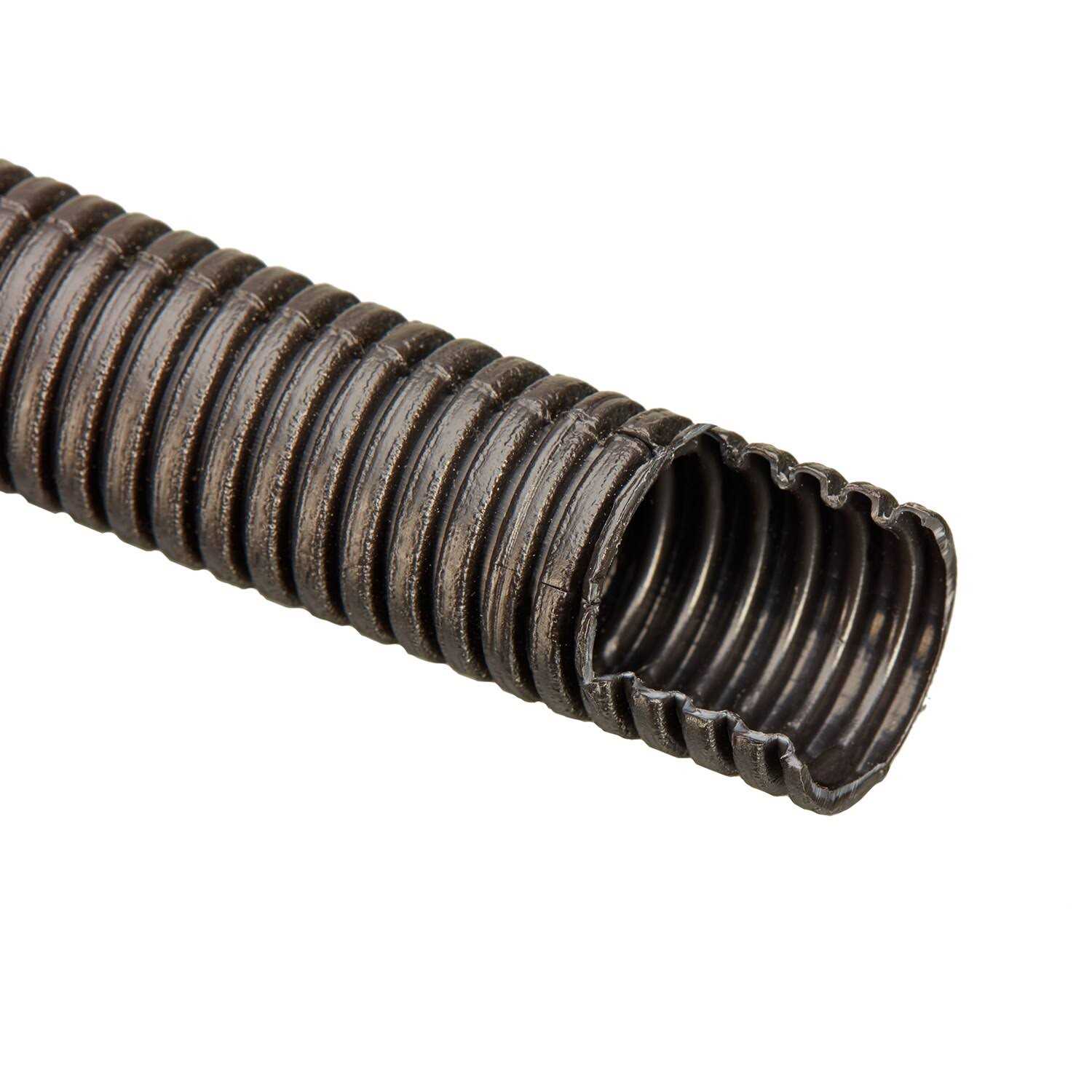Hydromaxx 3/4 in. x 100 ft Flexible Corrugated Orange Hdpe Non Split Tubing Wire Loom OHDPENS034100 - Zenithce