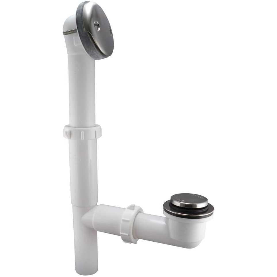Keeney 1-1/4 In. White Plastic P-Trap - Zenithce