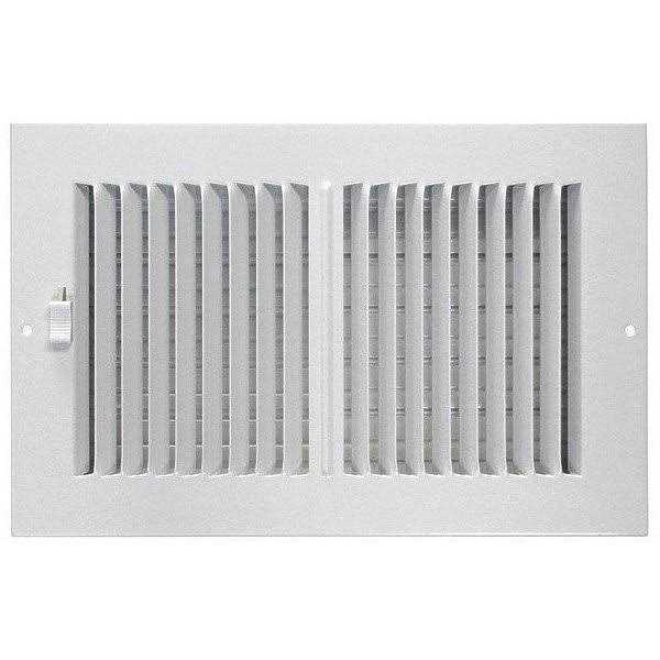 Truaire C102M White 2-Way Wall-Ceiling Register - Zenithce