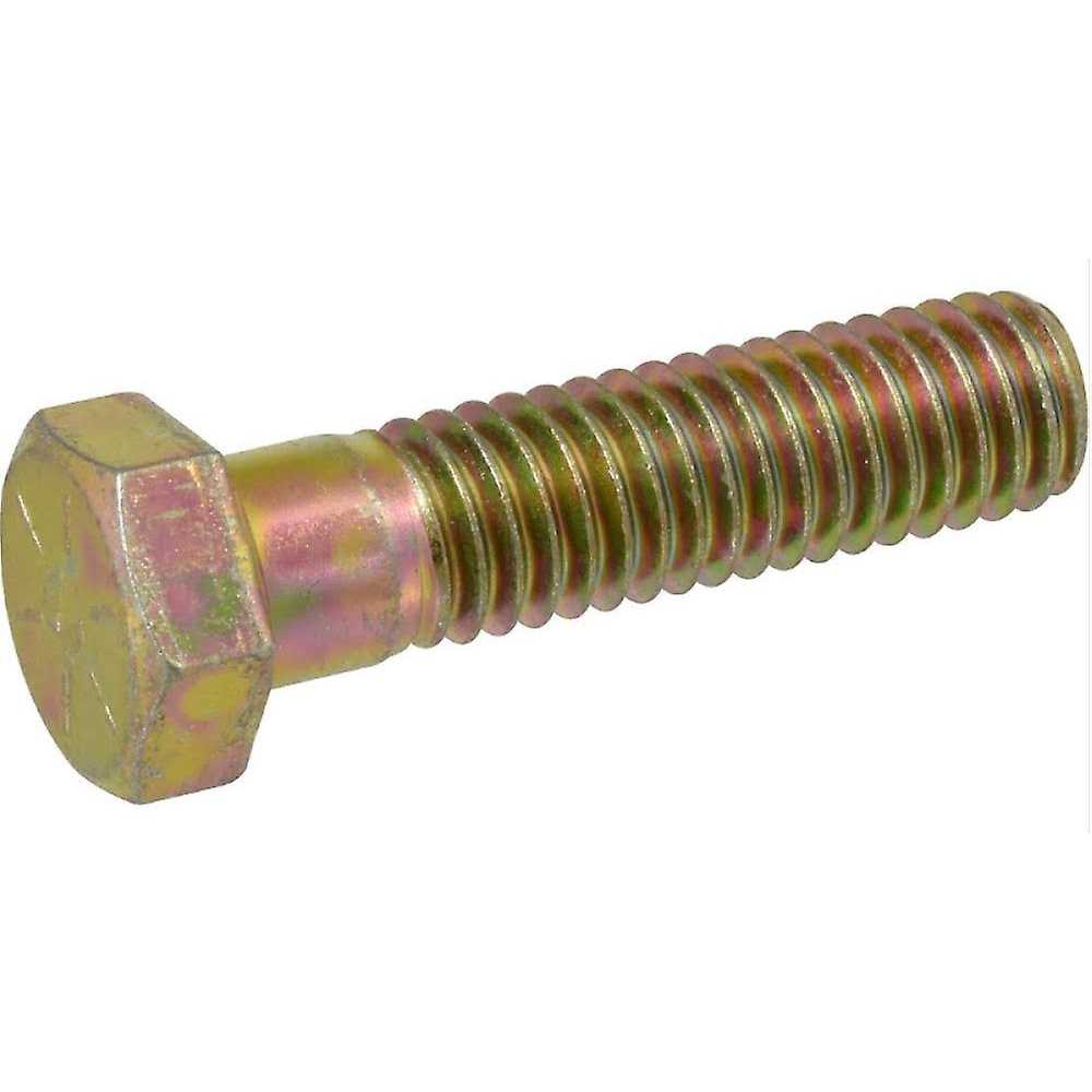 Hillman Grade 8 Yellow Zinc Hex Cap Screw - Zenithce