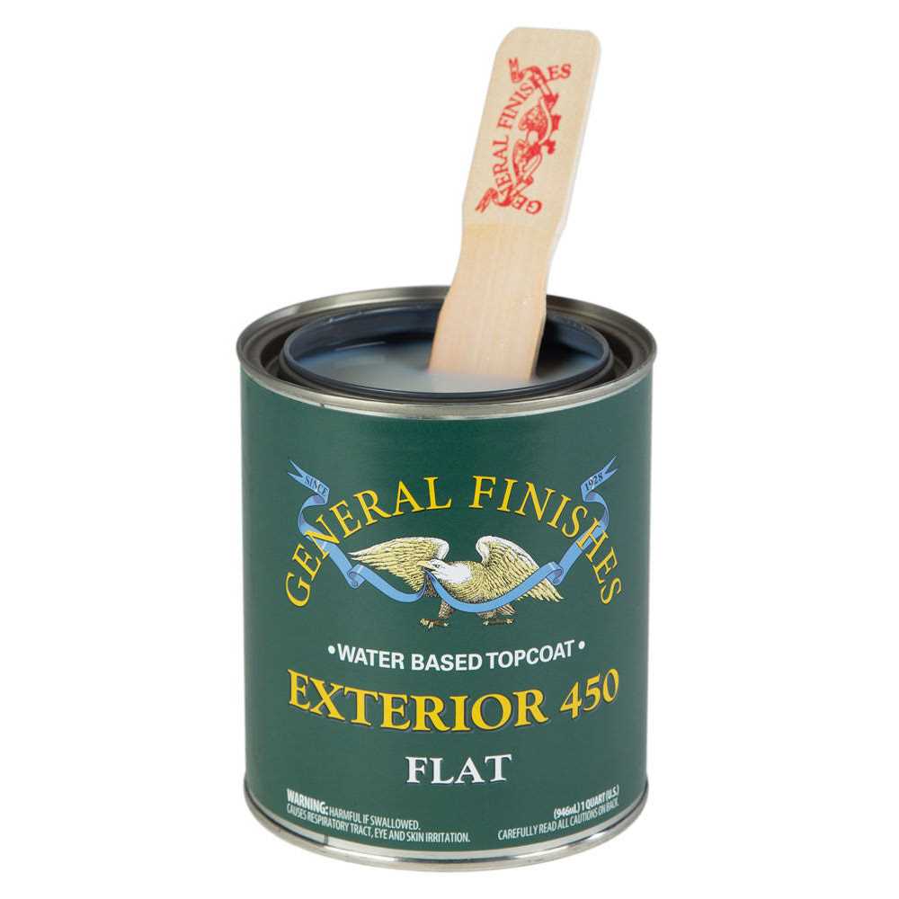 General Finishes Exterior 450 Water Based Topcoat - Zenithce