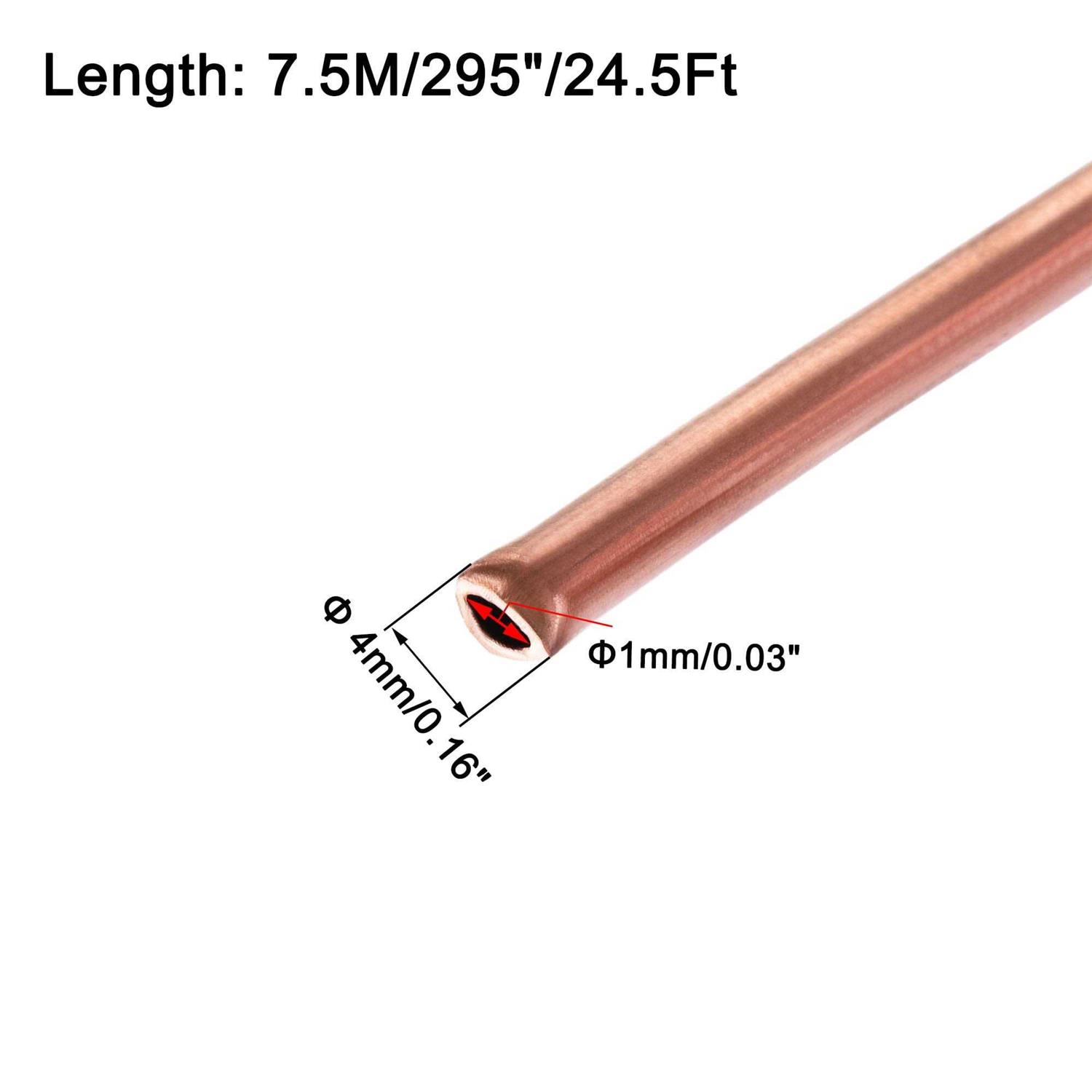 Uxcell Refrigeration Tubing Copper Tubing Coil - Zenithce