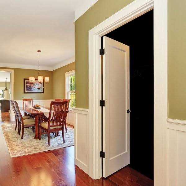 Primed 1 Panel Interior Shaker Door Slab Trimlite - Zenithce