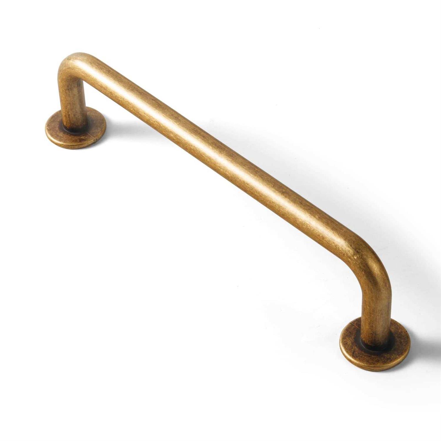 Goo-Ki 6 Pack Vintage Cabinet Bar Pulls 5” Hole Center Retro Brass Drawer Handles Closet Classic Ancient Brass Home improvem - Zenithce