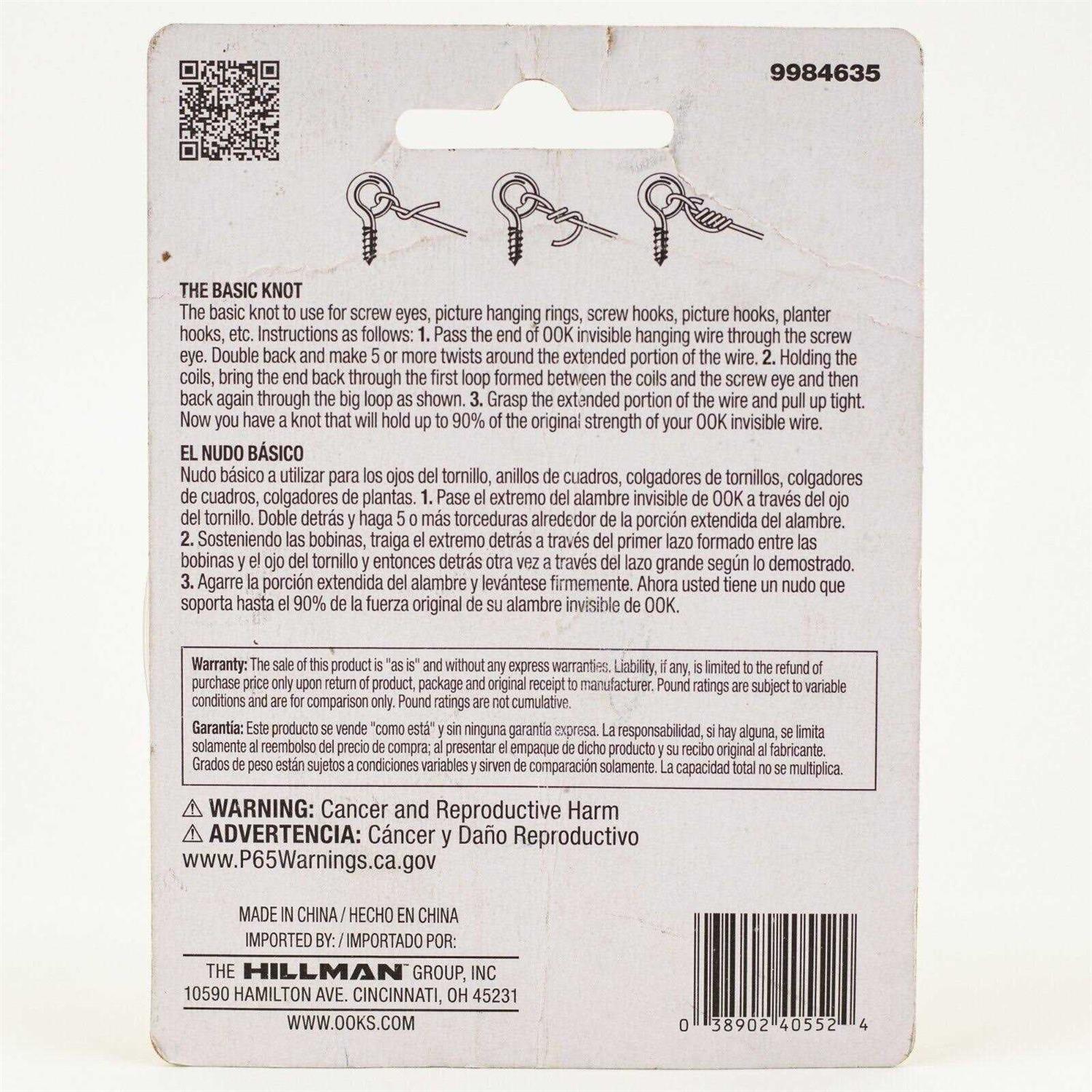 OOK Holds up to 20 lbs Plastic Rounded Mirror Holder Clips - Zenithce