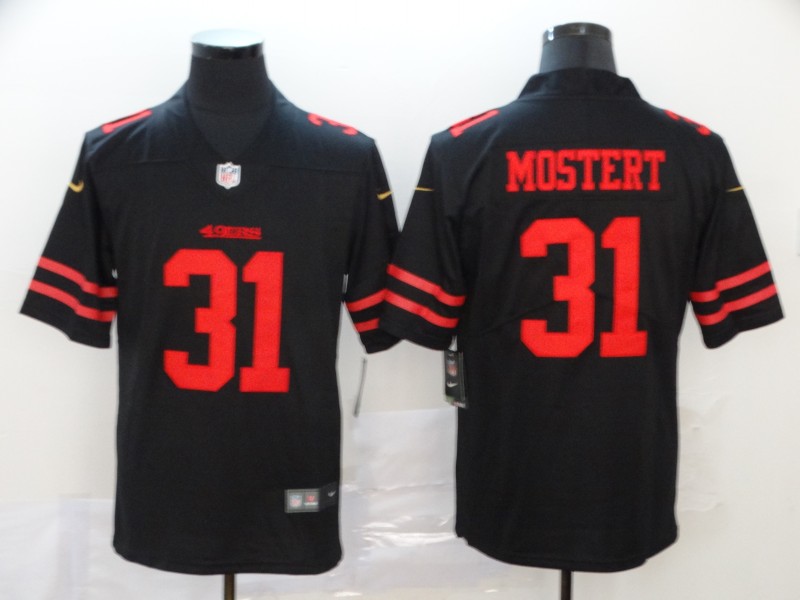 San Francisco 49ers #31 Raheem Mostert Black Vapor Untouchable Limited Stitched Jersey - Zenithce