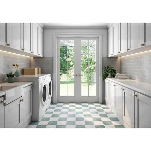 Roca Maiolica Matte 8 in. x 8 in. Matte Ceramic Floor and Wall Tile - Zenithce