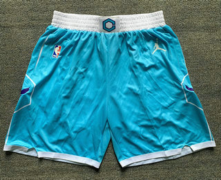 Charlotte Hornets Blue 2021 Brand Jordan City Edition Swingman Shorts - Zenithce