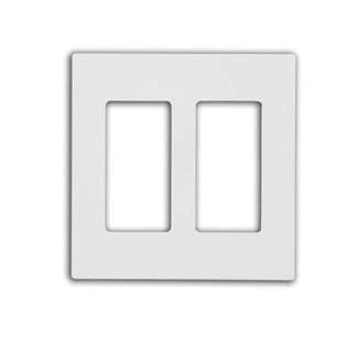 Leviton 80301-SW 1-Gang Decora Plus Screwless Wallplate - Zenithce