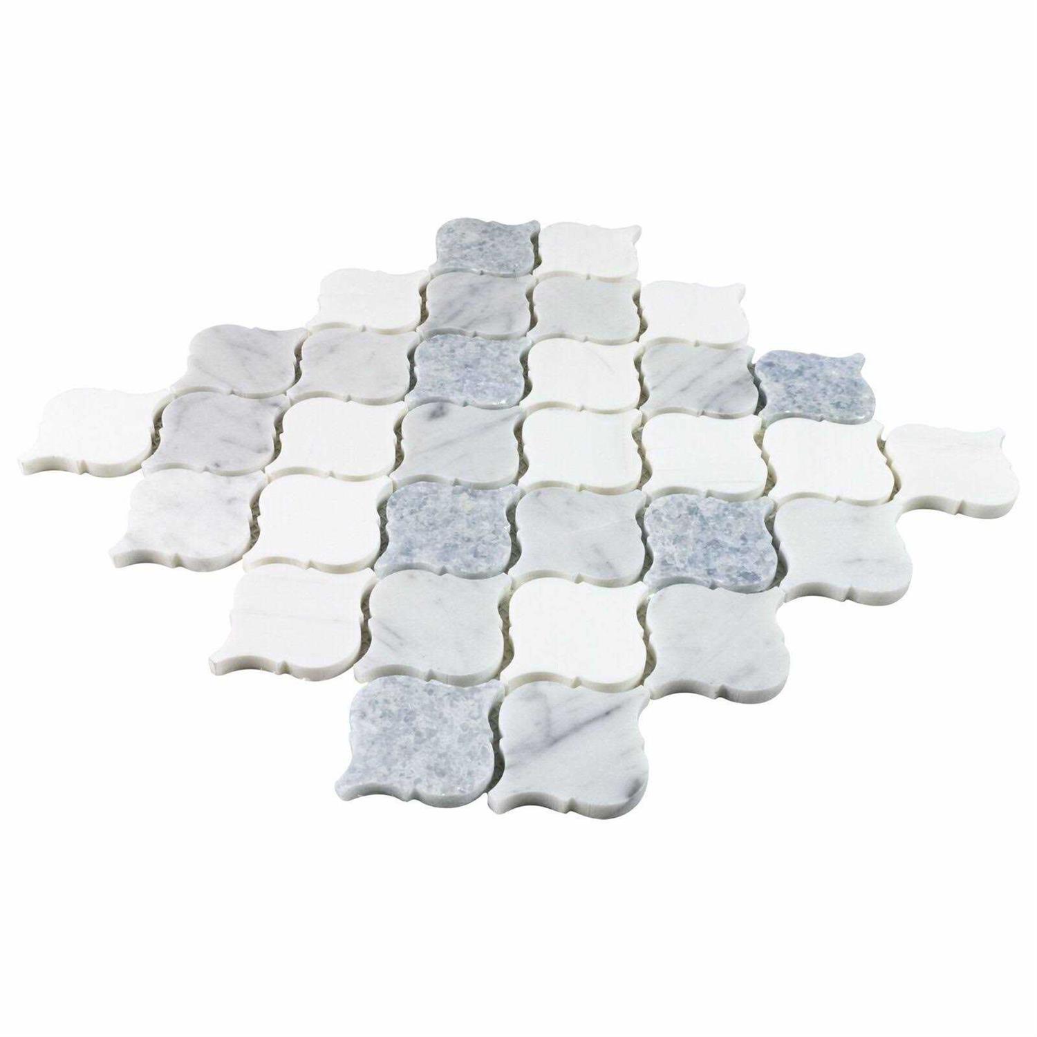 MosaicTileOutlet 1×1 Stacked Squares Gloss Black Glass Mosaic Tile - Zenithce