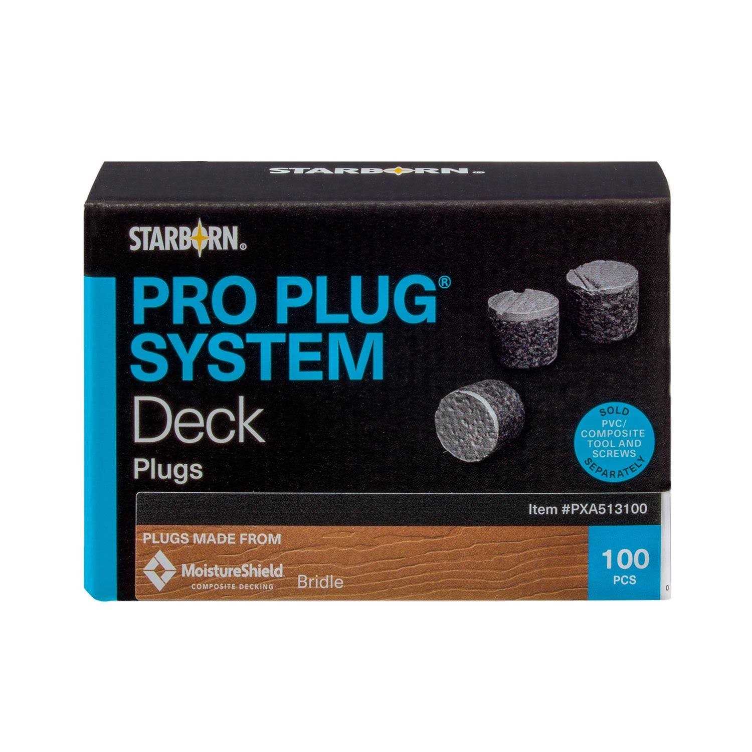 Starborn Industries Pro Plug System for Trex Fascia 100 Count - Zenithce