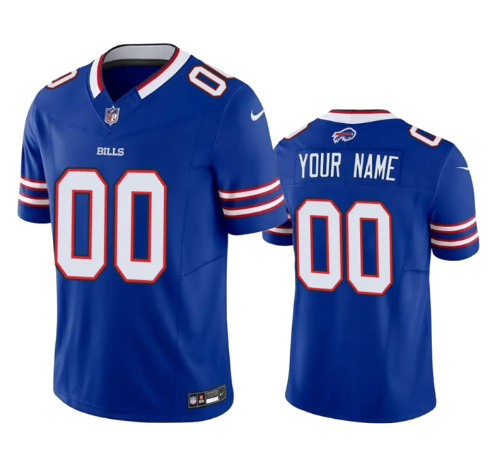 Buffalo Bills Custom Blue 2023 F.U.S.E. Vapor Untouchable Limited Stitched Jersey - Zenithce