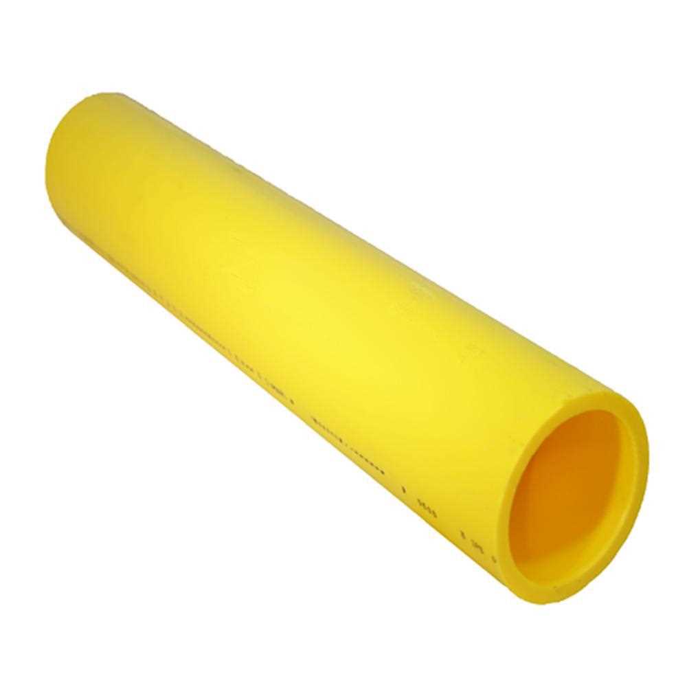 Home-Flex 1/2 in. Polyproylene Underground Yellow Poly Gas Pipe Conversion Fitting 18-436-005 - Zenithce