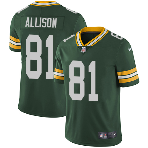 Green Bay Packers #81 Geronimo Allison Green Vapor Untouchable Limited Stitched Jersey - Zenithce
