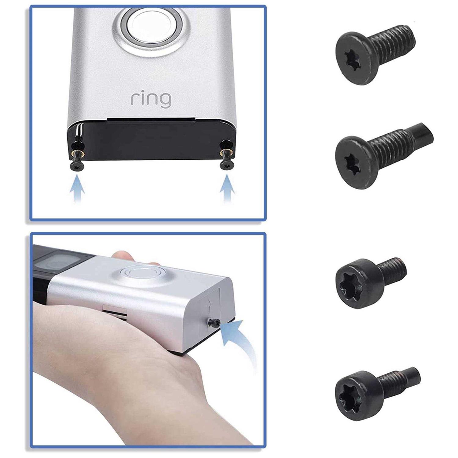 Ring Doorbell Screwdriver,Ring Screwdriver Bit Set for Battery Change & Wifi Password Reset Access,Ring Screwdriver for All Doorbells include Video - Zenithce