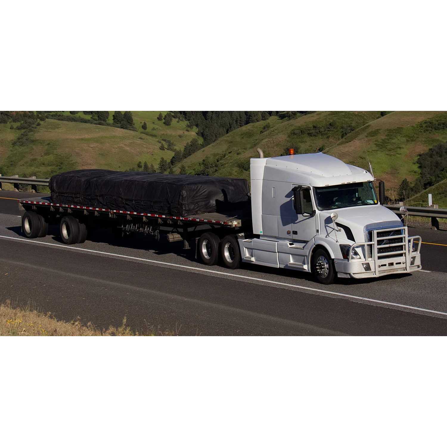 Mytee Products 16′ x Flatbed Truck Tarps Heavy Duty 18oz Steel Tarp - Zenithce