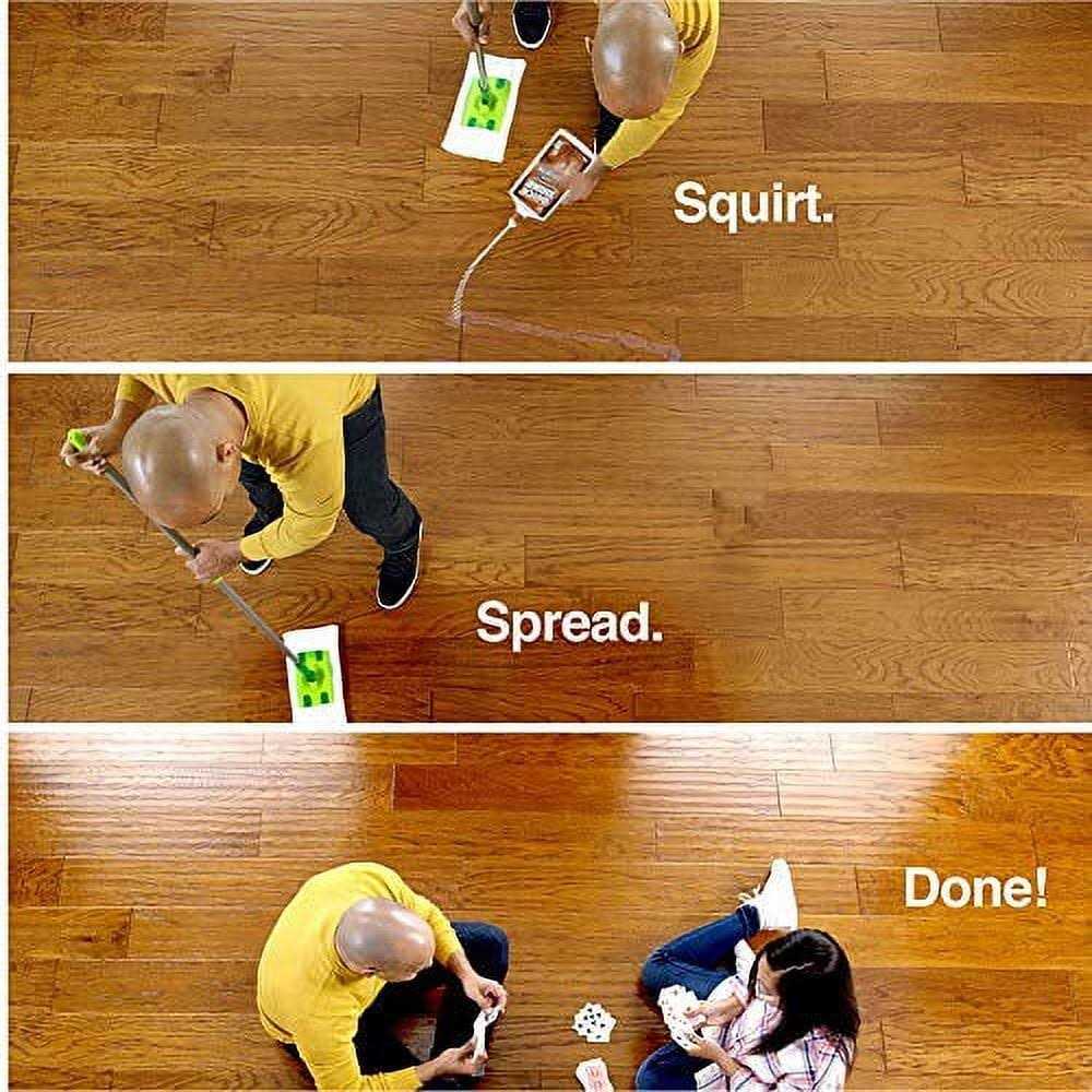 Quick Shine High Traffic Hardwood Floor Luster and Polish - Zenithce