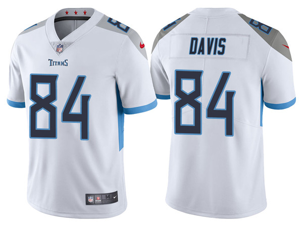 Tennessee Titans #84 Corey Davis White Vapor Untouchable Limited Stitched Jersey - Zenithce