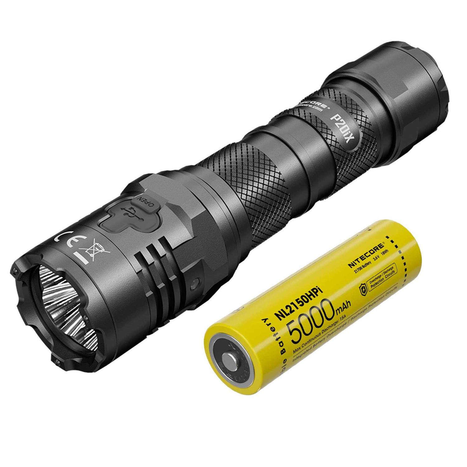 Nitecore P20iX 4000 Lumen USB-C Rechargeable Flashlight - Zenithce