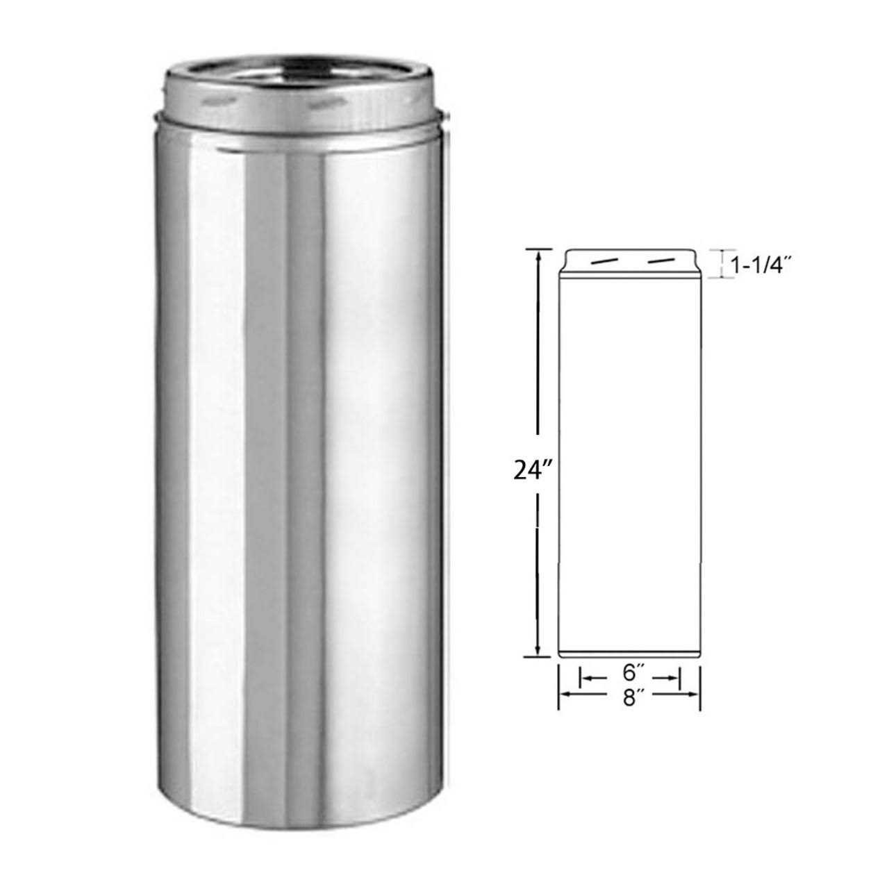 Selkirk Stainless Steel Chimney Pipe - Zenithce