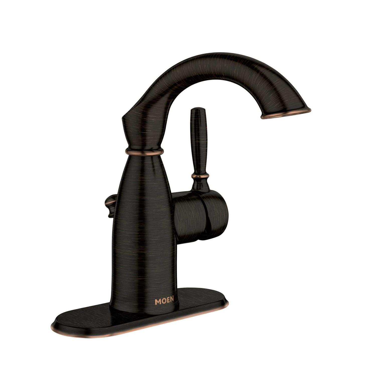 Moen Sarai Spot Resist Stainless 1-Handle Deck-Mount Pull-Down Handle Kitchen Faucet - Zenithce
