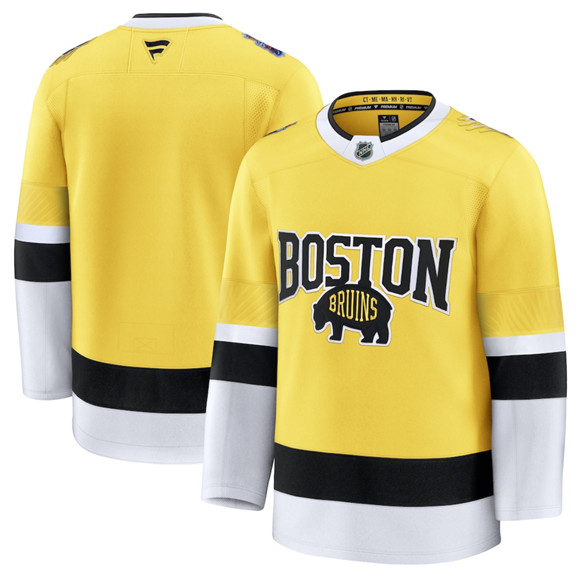 Boston Bruins Blank Gold 2026 Stadium Series Stitched Jersey - Zenithce