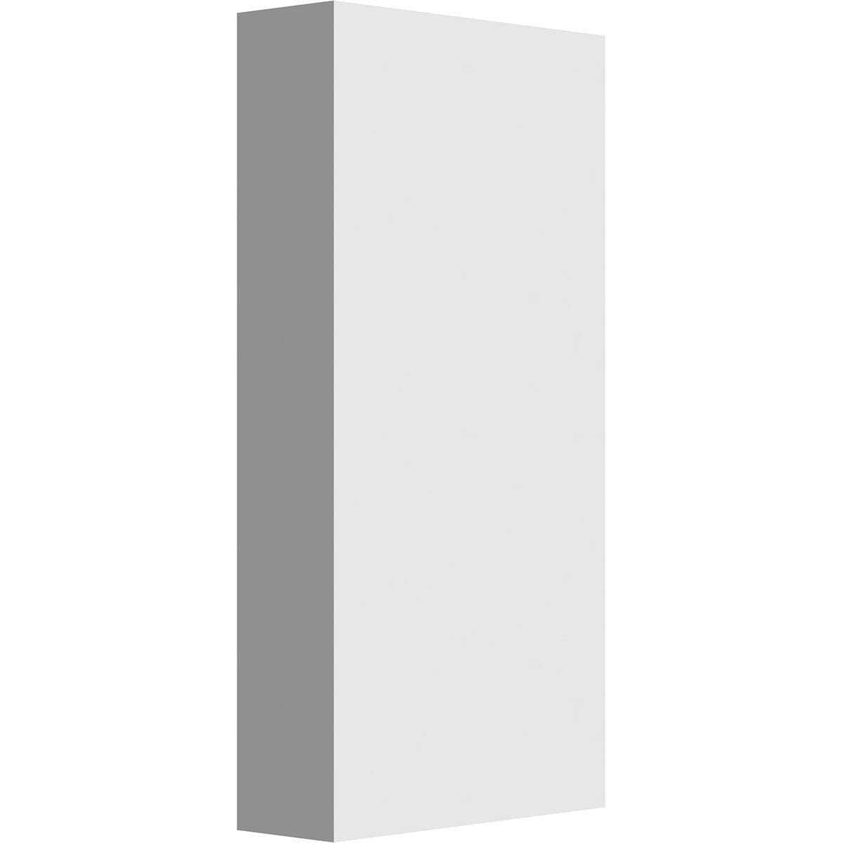 Standard Foster with Square Edge Plinth Block Ekena Millwork - Zenithce