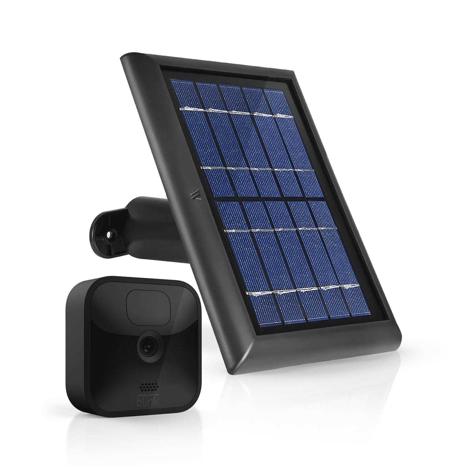Wasserstein Solar Panel with Internal Battery Compatible with Blink Outdoor, Blink XT and Blink XT2 Outdoor Camera - Zenithce