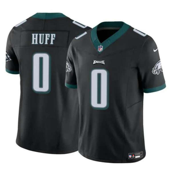 Philadelphia Eagles #0 Bryce Huff Black 2024 F.U.S.E. Vapor Untouchable Limited Stitched Jersey - Zenithce