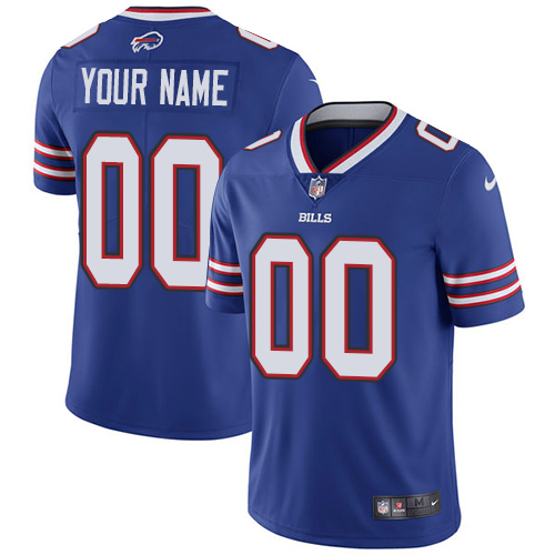 Bills Customized Blue Vapor Untouchable Limited Stitched Jersey - Zenithce