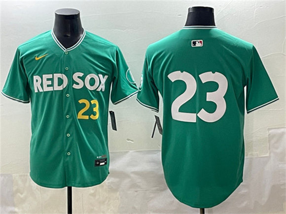Boston Red Sox #23 Romy González Green 2025 City Connect Limited Stitched Jersey - Zenithce