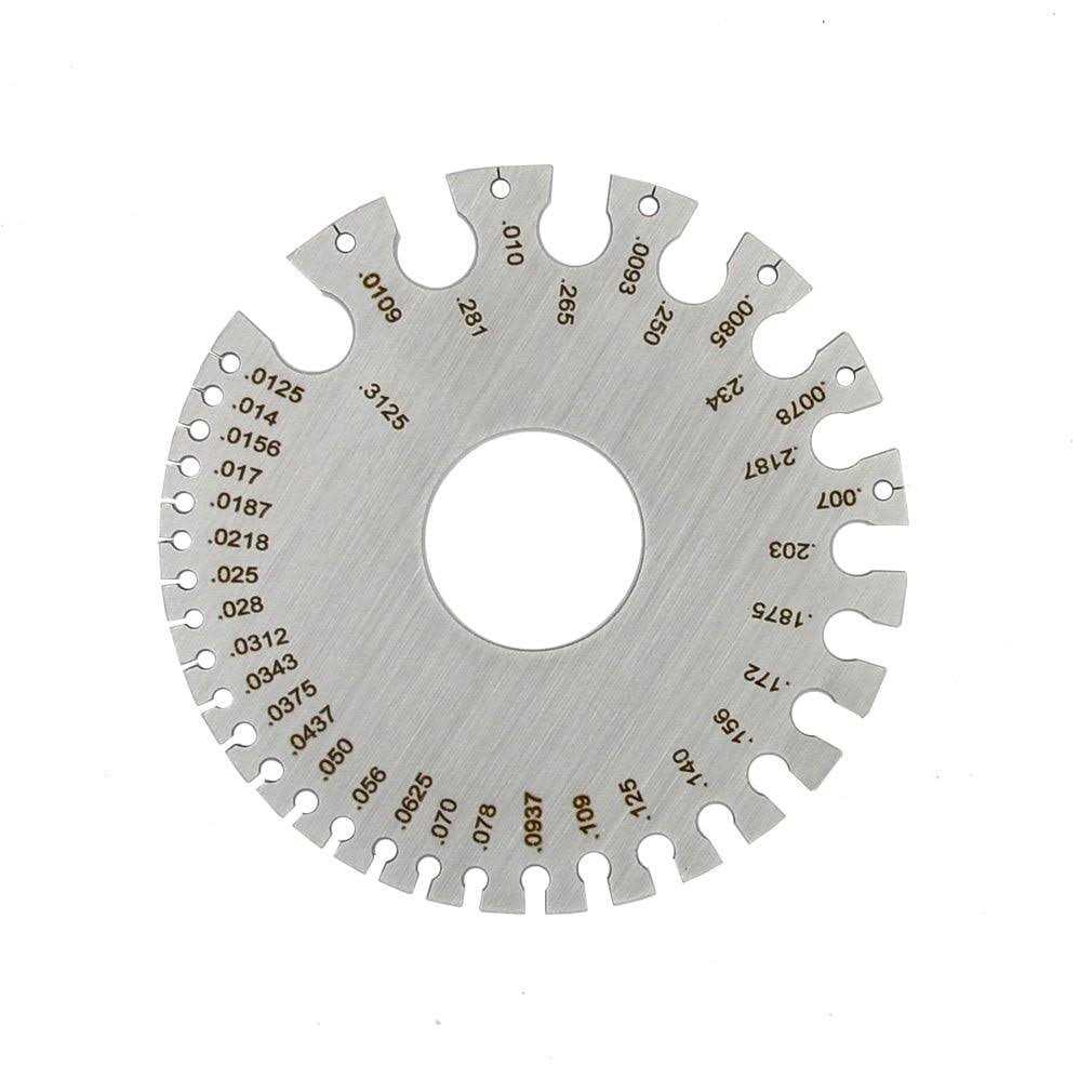 DGOL Stainless Steel Mini Portable Metal Sheet Thickness Gauge Material Wire Thickness Gage - Zenithce