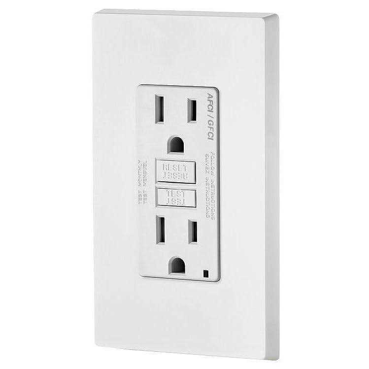 Leviton AGRBF-W 20A Blank Face AFCI/GFCI - Zenithce