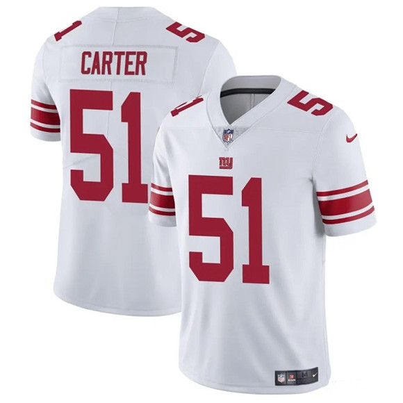 New York Giants #51 Abdul Carter White 2025 Vapor Untouchable Limited Stitched Jersey - Zenithce