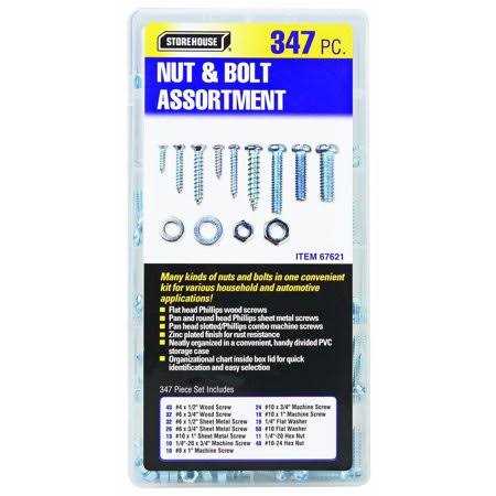Storehouse Nut And Bolt Assortment - Zenithce