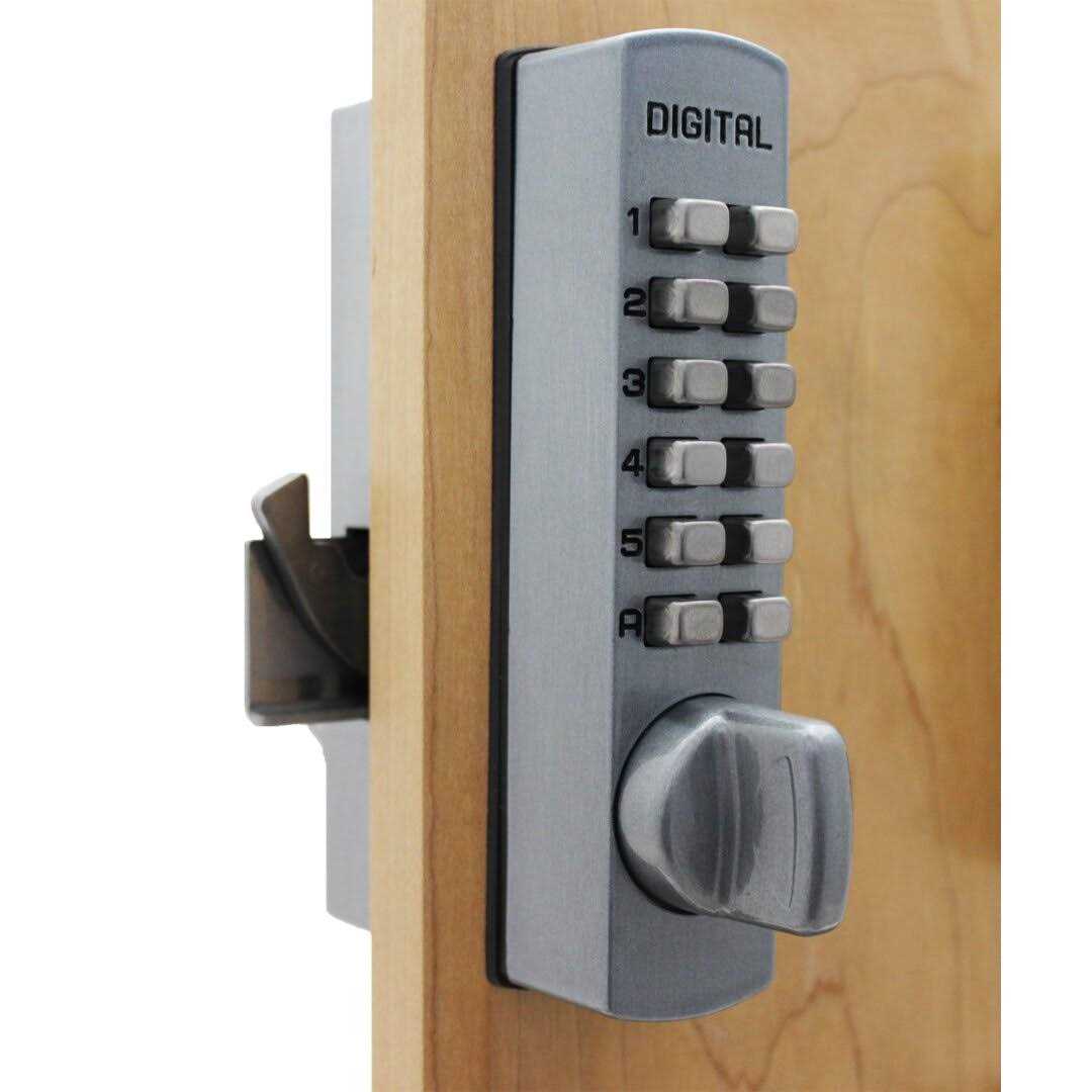 Lockey C-150-BB Mechanical Keyless Surface Mount Hook Bolt Lock - Zenithce