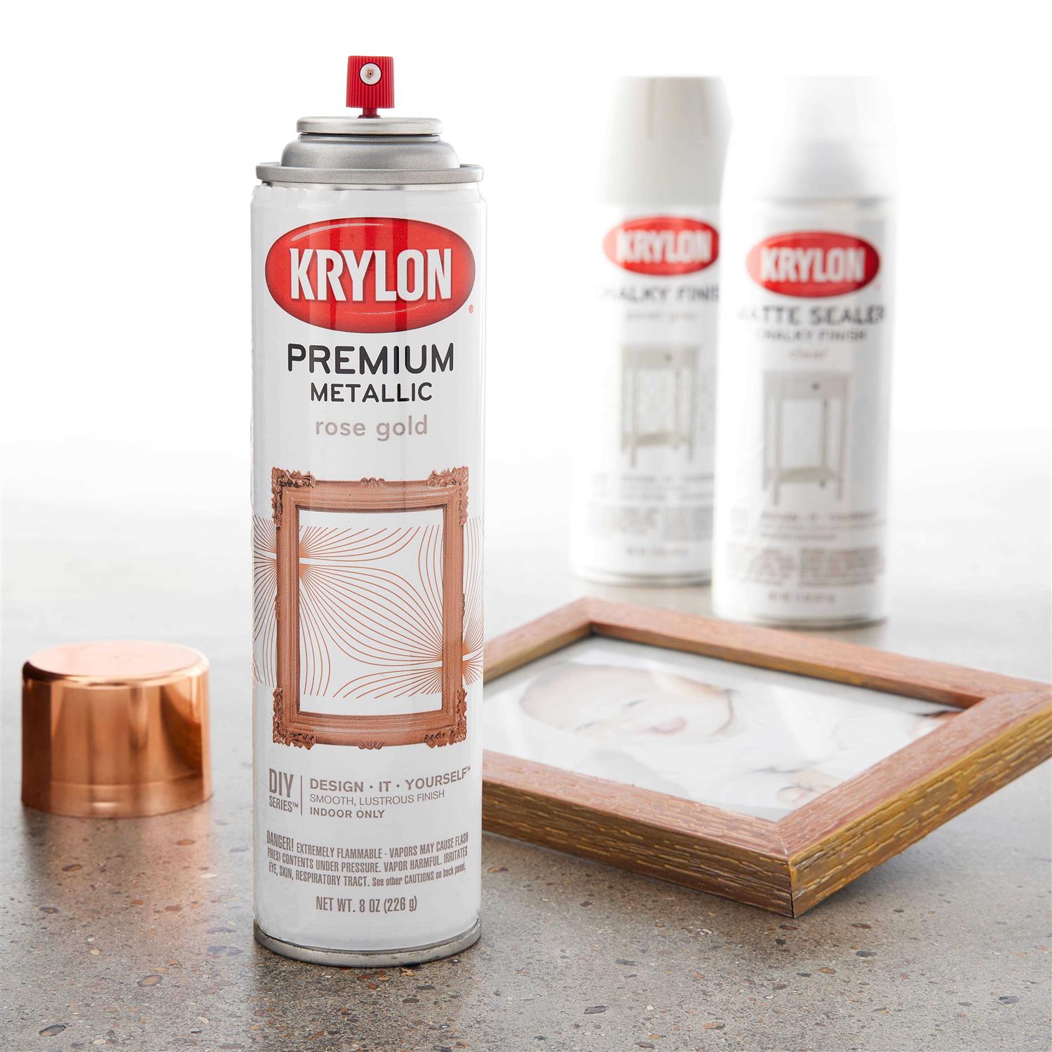 Krylon Premium Metallic Spray Paint - Zenithce