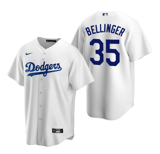 Los Angeles Dodgers #35 Cody Bellinger White Stitched Jersey - Zenithce