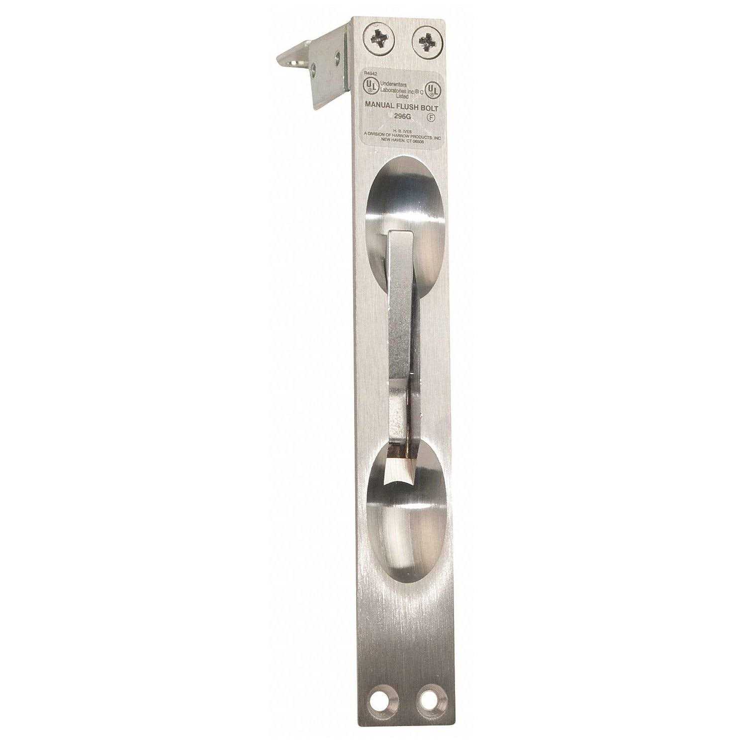 Ives FB358 Manual Flush Bolt for Wood Doors - Zenithce