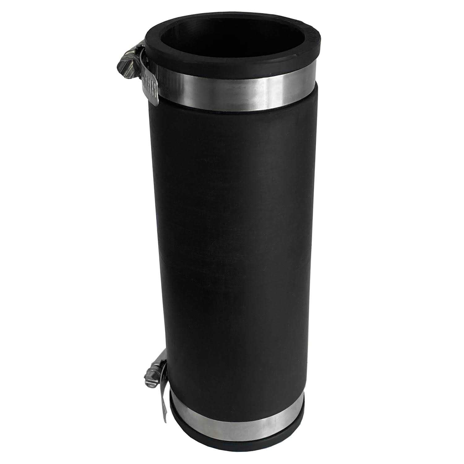 Fernco XL 1056-1502 Flexible Pipe Coupling 1.5 CI/Plastic/Steel to 1.5 CI/Plastic/Steel - Zenithce