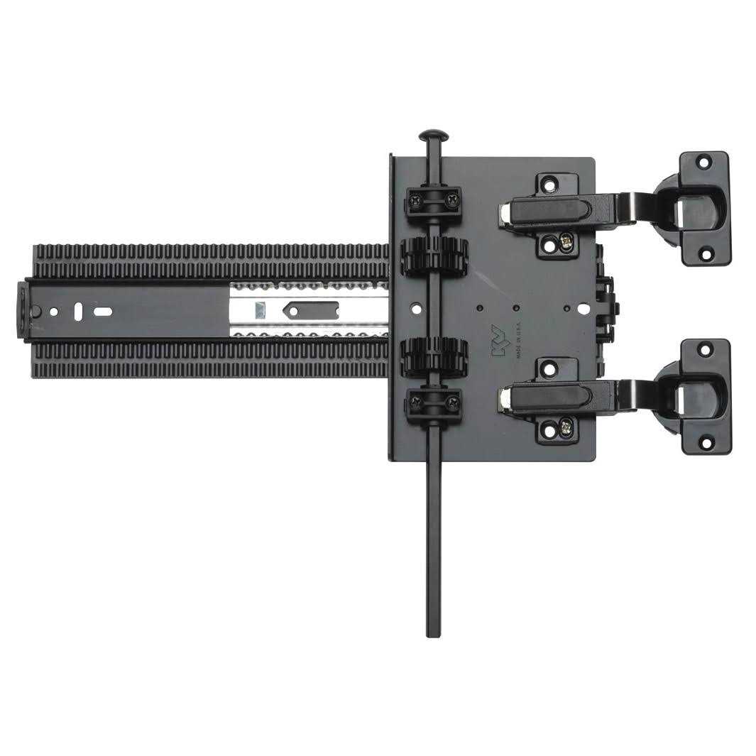 Knape and Vogt 4×4 Pocket Door Slide 8092SP EB - Zenithce