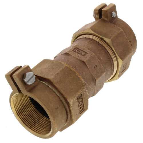 Legend 313-217NL Valve & Fitting T-4301 Bronze Compression Joint Union - Zenithce