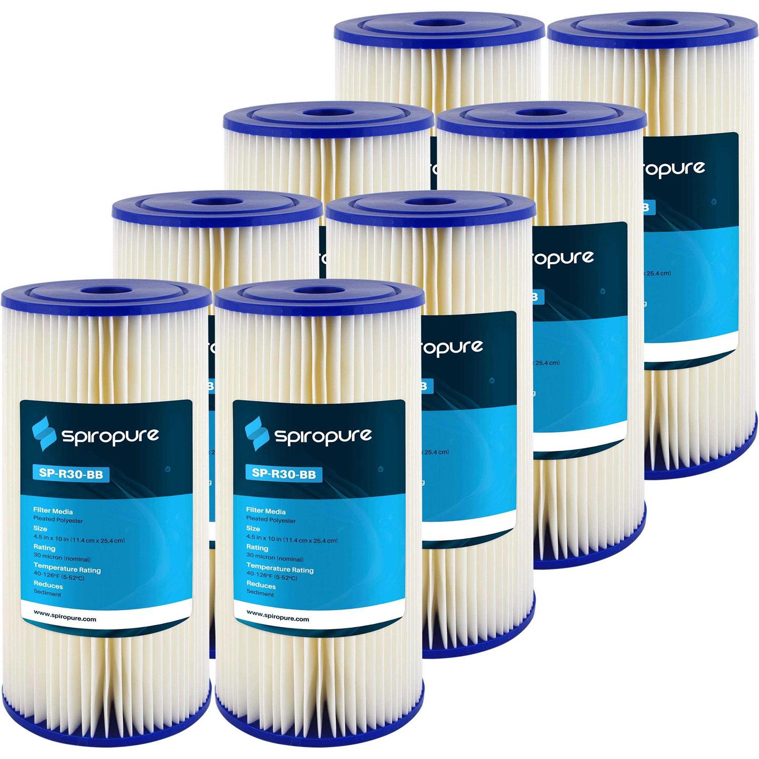 SpiroPure 10 x 4.5 Dual Gradient Polypropylene Water Filter - Zenithce