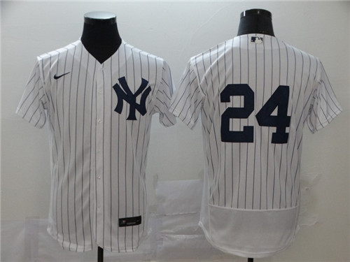 New York Yankees #24 Gary Sánchez White Flex Base Stitched Jersey - Zenithce
