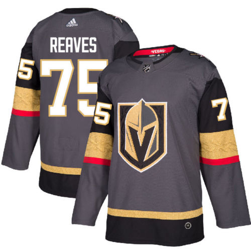 Vegas Golden Knights #75 Ryan Reaves Gray Home Stitched Hockey Jersey - Zenithce