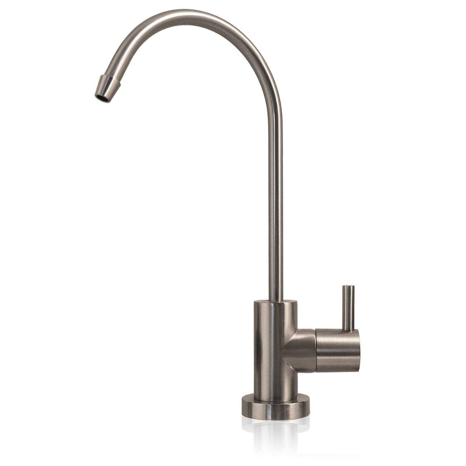 Express Water Modern Chrome Water Filter Faucet – Drinking Water Faucet – Reverse Osmosis Filtration System and Kitchen Sink Beverage Faucet – - Zenithce