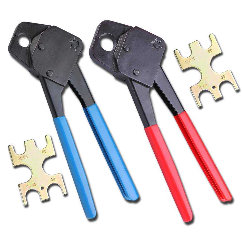 Yescom 1/2 3/4 PEX Crimper Copper Ring Crimping Tool Go/no Go Gauge - Zenithce